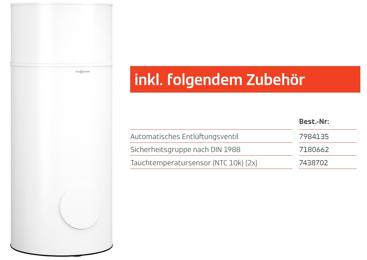Bild von Speicherpaket Vitocell Modular 200 + 50