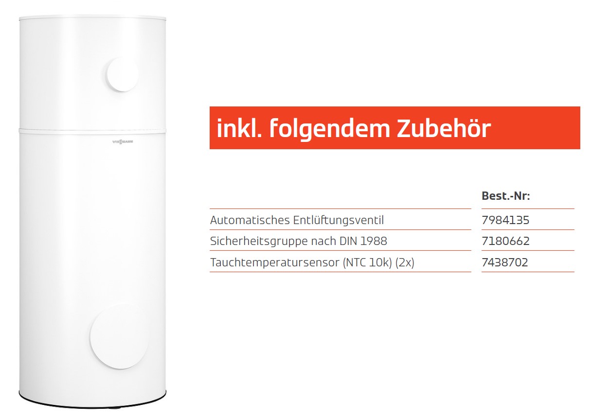 Bild von Speicherpaket Vitocell Modular 200 + 75