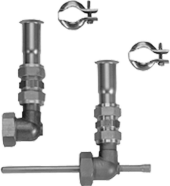 Bild von Anschluss-Set 2 1" flachdichtend