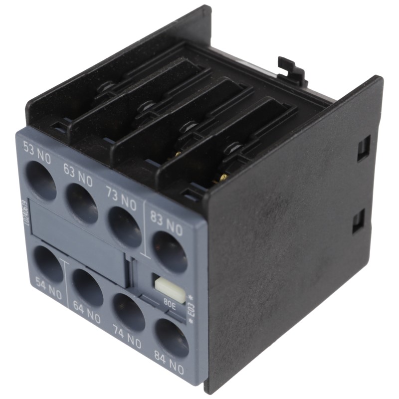 Bild von Hilfsschalterblock Front 4S