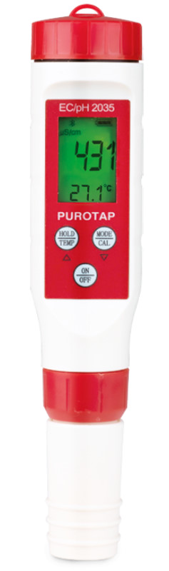 Bild von Kombi-Messgerät EC-pH 2035