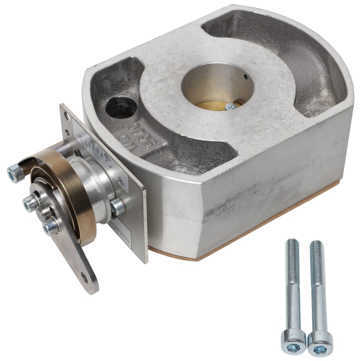 Bild von Gasdrossel DN 40 mit Drehfeder