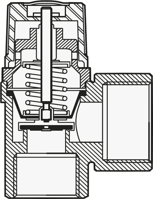 Bild von Membran-Sicherheitsventil MS ¾, 3 bar