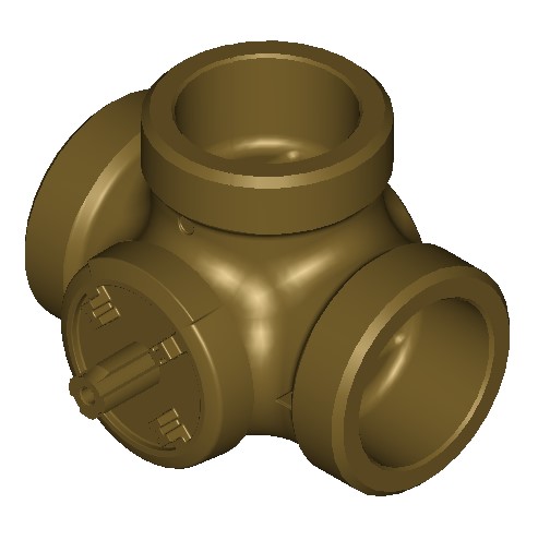 Bild von Umschaltventil DN40