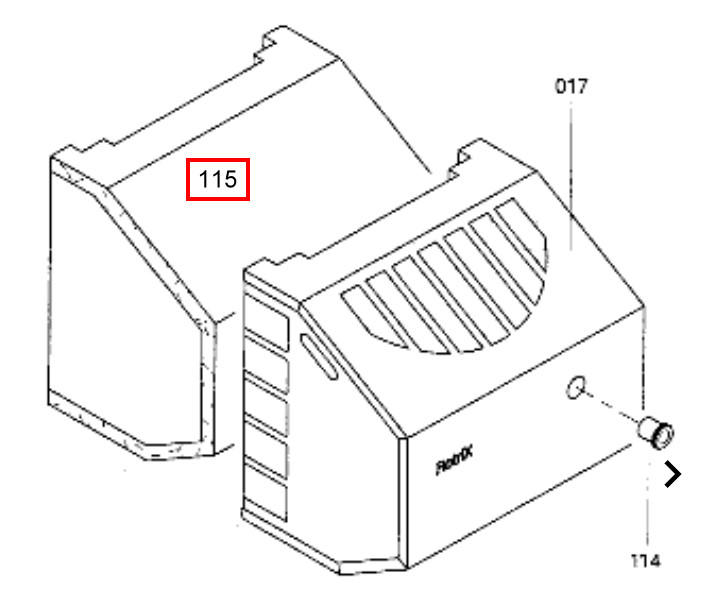 Bild von Schalldämm-Matten Brennerhaube RotriX