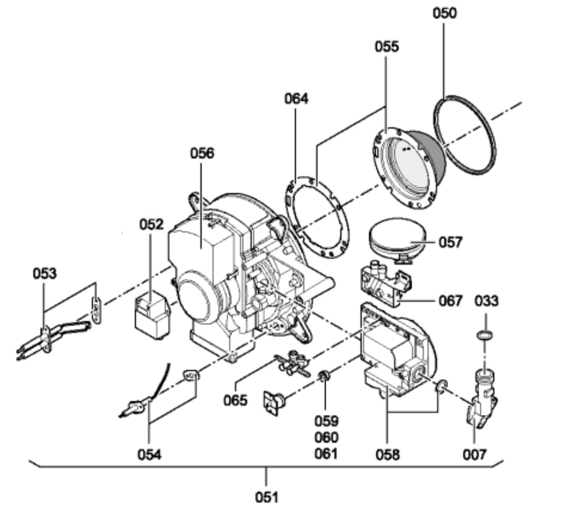 Bild von Brenner Vitodens WB3A 26kW EG-E