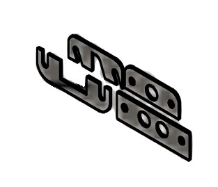 Bild von Elektrodenbefestigung für MatriX-Disk-Brenner CRU