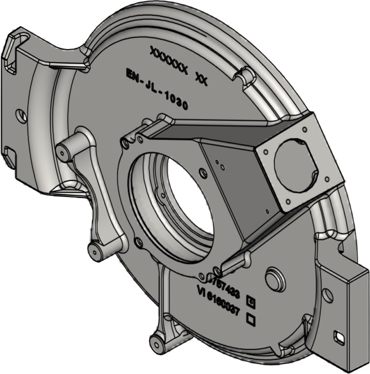 Bild von Kesseltür für Vitoladens 300-C 18/22/27kW