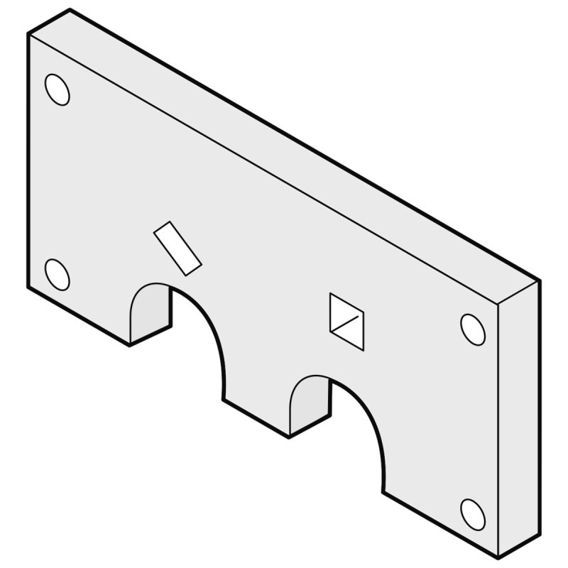 Bild von Isolierung Brennerplatte