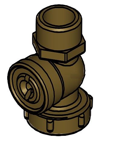 Bild von Entleerungshahn für Solebaugruppe