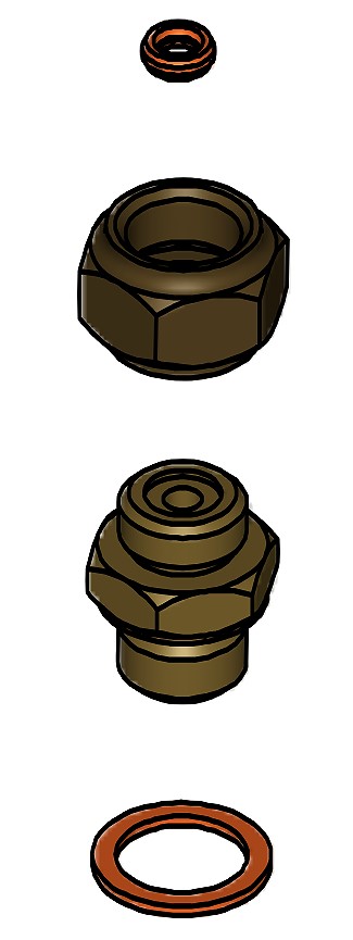 Bild von Verschraubung für Solebaugruppe