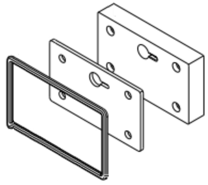 Bild von Wärmedämmblock Revisionstür VL1A 18/20/25 kW