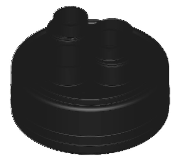 Bild von Gummi-Endkappe für aussen  