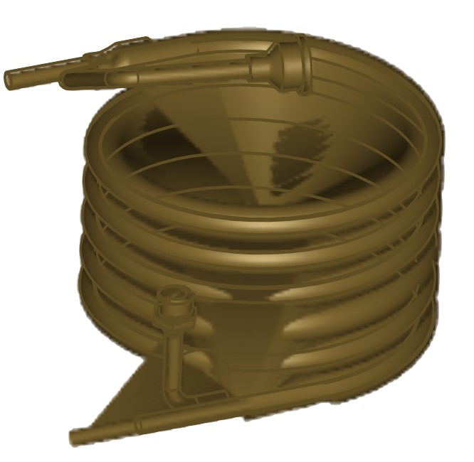 Bild von Koaxial-Wärmetauscher DHW Booster HP
