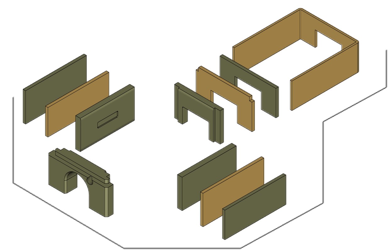 Brennkammersteine Satz 1 für Vitoligno 300-H/-C 50-70kW