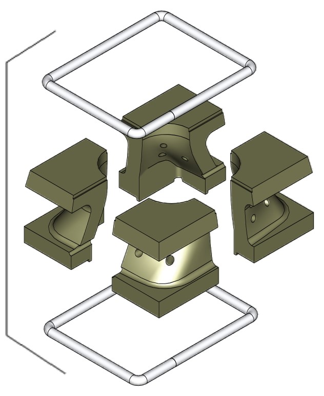 Brennkammersteine Satz 2 für Vitoligno 300-H/-C 50-70kW