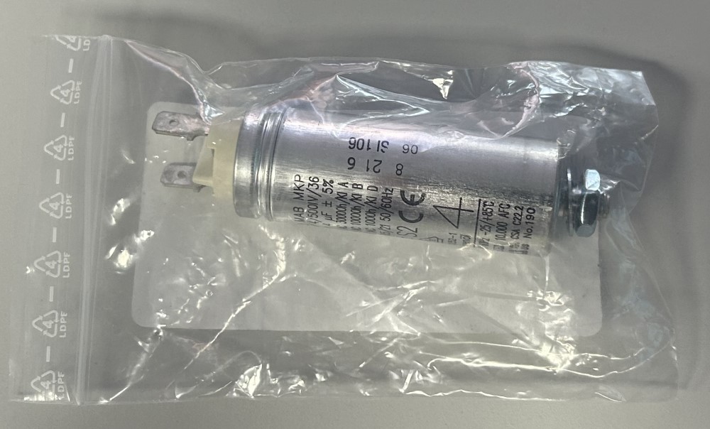 Motorkondensator 3uF für Saugzug Vitolig VL2/VL3/VL3A