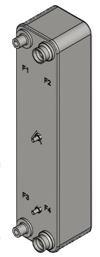 Verflüssiger B80ASH x 40 Vitocal 300-G/333-G 6kW