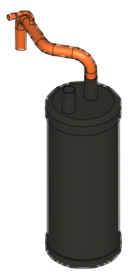 Flüssigkeitsabscheider 7kW