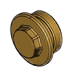 Verschlussstopfen Kugelhahn