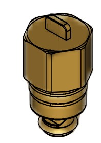 Absperrautomat 3/8" mit O-Ring  