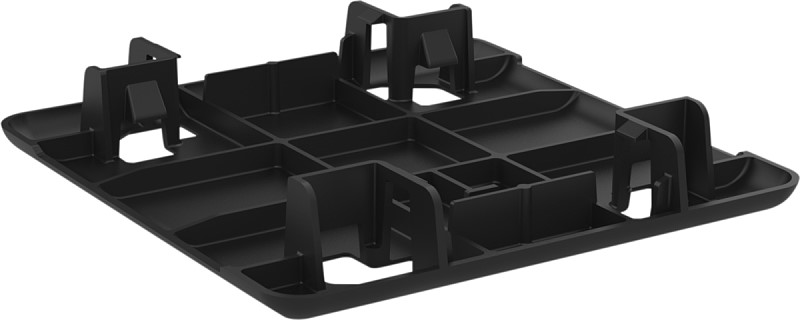 ProPlate 195x195 mm, schwarz