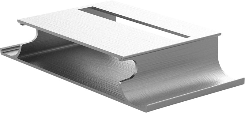 Anfangs- und Endbodenprofil 2.1, L=61 mm