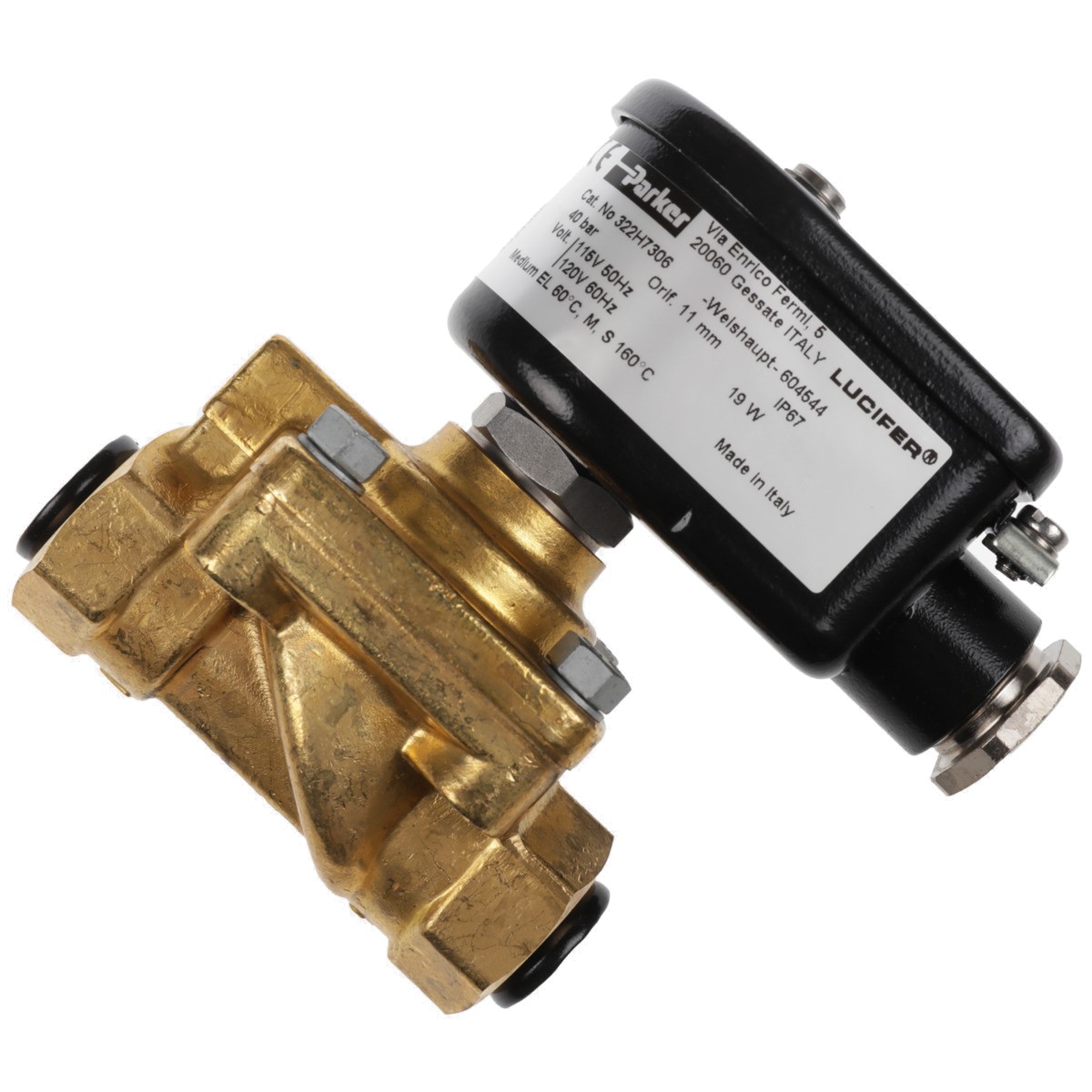 Magnetventil 322H7306 115V 50Hz / 120V 60Hz