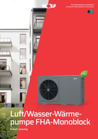 Wolf Monoblock Wärmepumpen FHA