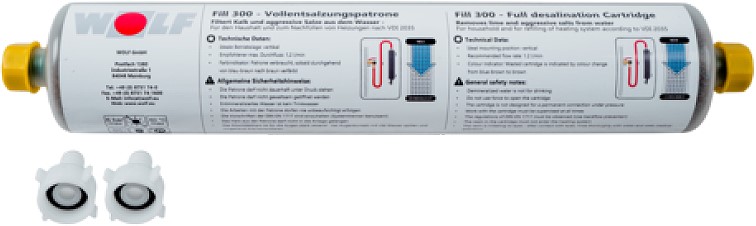 Vollentsalzungspatrone Anschlußgewinde DN20 3/4" AG