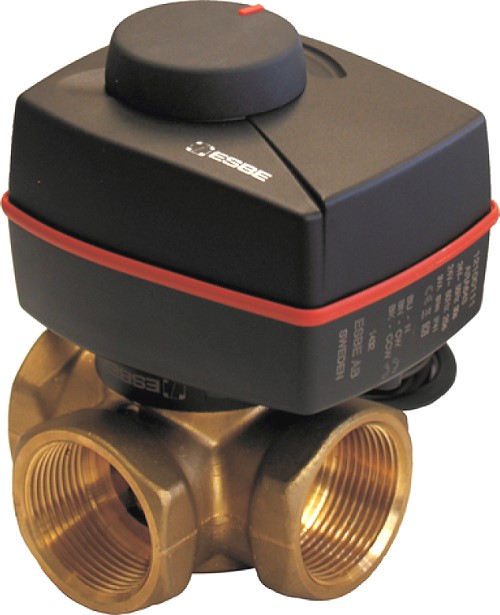 Dreiwegeumschaltventil Rp1 1/4" DN32 24 V Kvs 16 für BWS-1/BWW-1