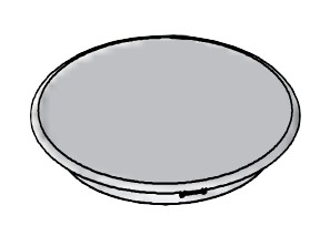 7858809 Viessmann Abdeckdeckel B2xx
