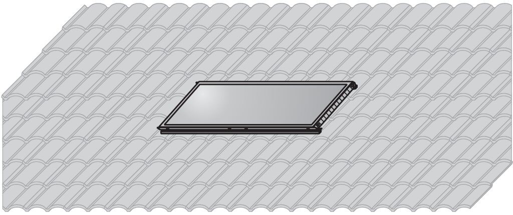 Wolf Aufdach-Montageset Alu+ (Quer) Biber