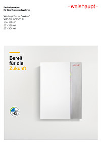 Weishaupt Thermo Condens Serie C Fachinformation