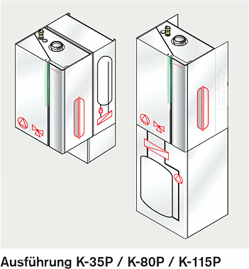 WTC-G Ausführung K-35P / K-80P / K-115P