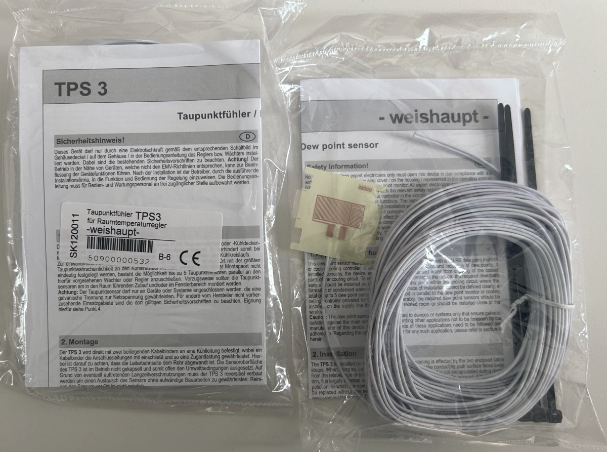 Weishaupt Taupunktfühler TPS 3