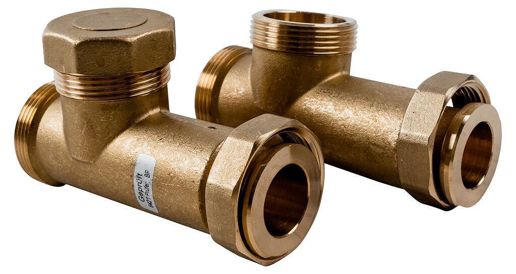 T-Stücke zur freien Kombination 1 1/2''