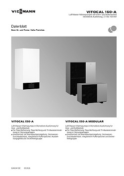Datenblatt Vitocal 150-A