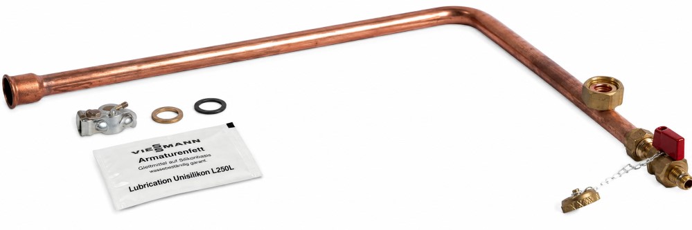 7822927 Viessmann Anschlussrohr Speicher Vitodens 333