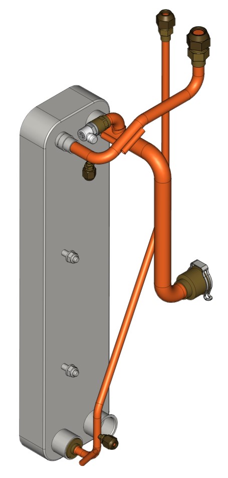 7858290 Viessmann Anschlussgruppe Verflüssiger Vitocal 222-S AWBT