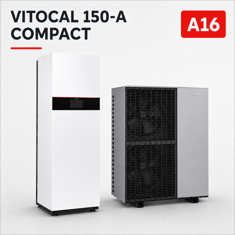Z032251 Vitocal 150-A Compact A16 400V V109 Antifreeze Viessmann