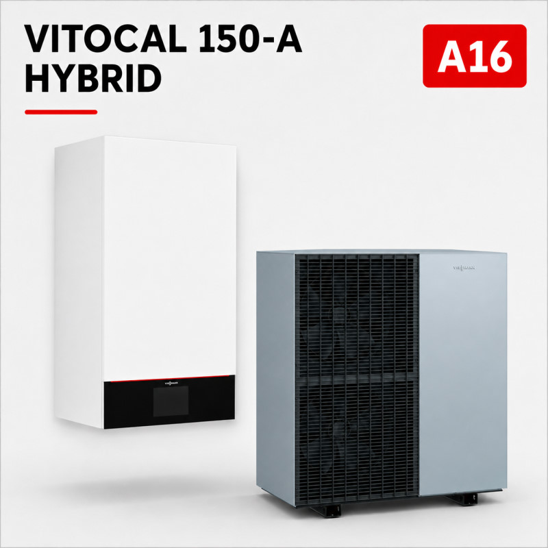 Z032293 Vitocal 150-A Hybrid A16 400V V113 Antifreeze Viessmann