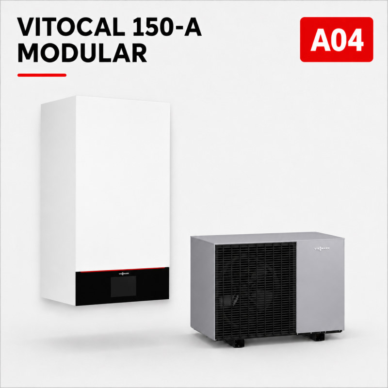 Z032219 Vitocal 150-A Modular A04 230V V101 Antifreeze Viessmann