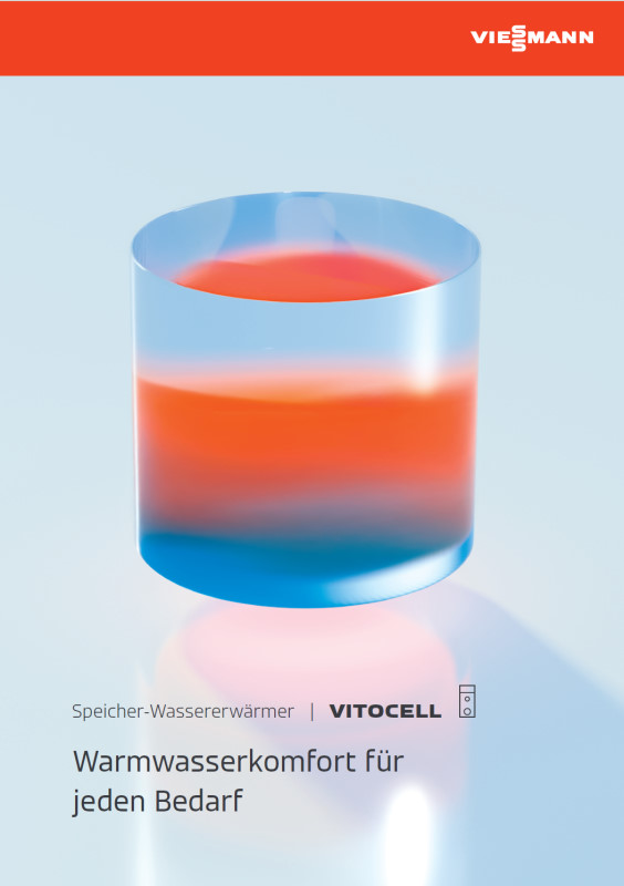 Viessmann Prospekt Vitocell Speicher-Wassererwärmer