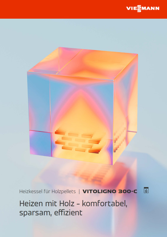 Viessmann Prospekt Vitoligno 300-C Pelletkessel