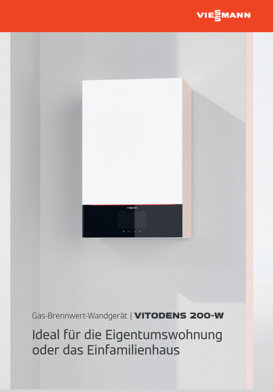 Viessmann Vitodens 200-W Produktprospekt