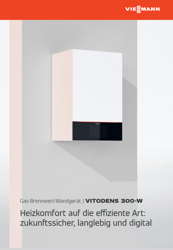 Viessmann Vitodens 300-W Produktprospekt