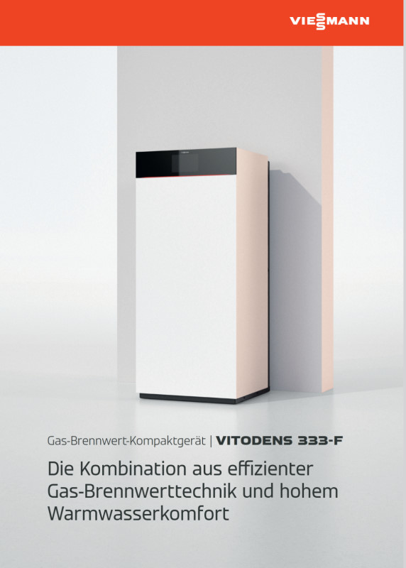 Viessmann Vitodens 333-F Produktprospekt
