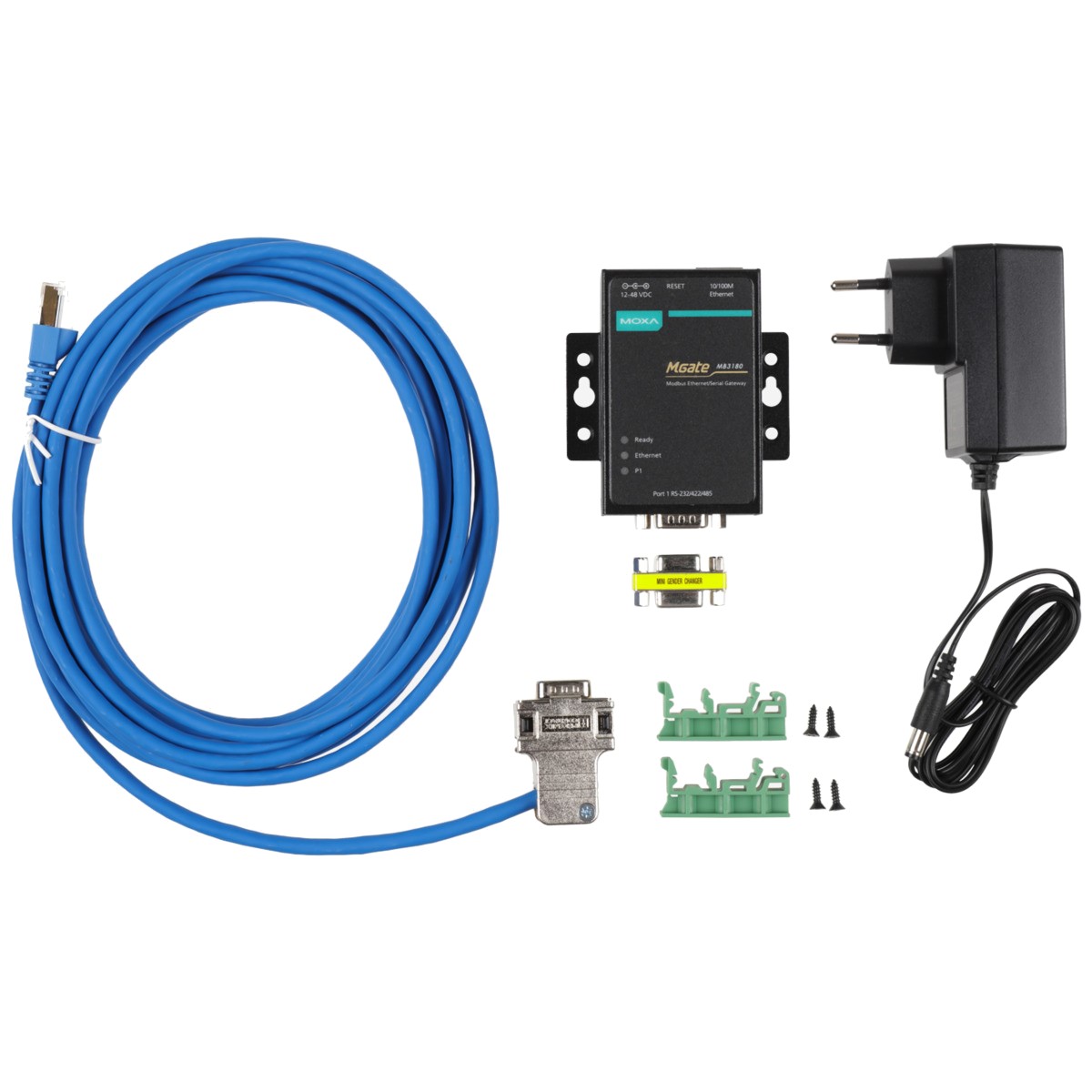 Komplett-Set MGATE W-FM100/200 mit 5 Meter Anschlusskabel