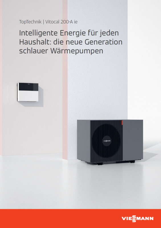 Produktprospekt Viessmann Vitocal 200-A intelligent energy